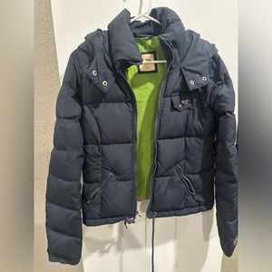 Hollister puffer jacket